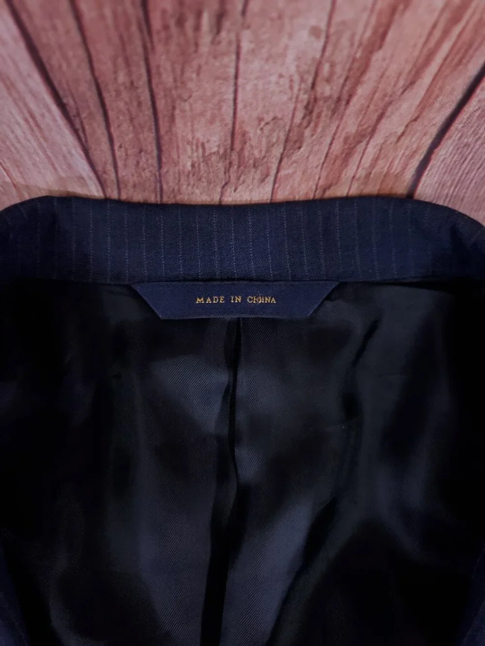 Brooks Brothers Fitzgerald BrooksCool Blazer Mens 40R Pinstripe Navy Full Canvas